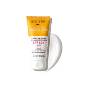 Crème Solaire Anti-Âge SPF 50+ Byphasse – Protection et Jeunesse