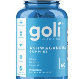 goli nutrition ashwagandha 60 gummies